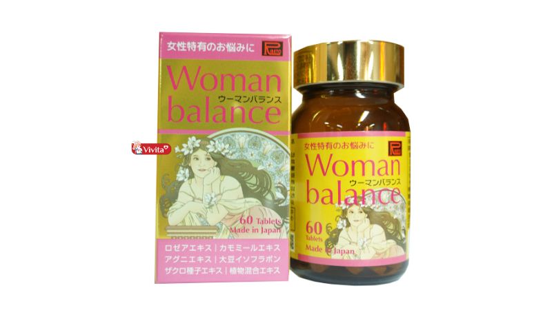 Viên uống bổ sung nội tiết tố nữ của Nhật Ribeto Woman Balance