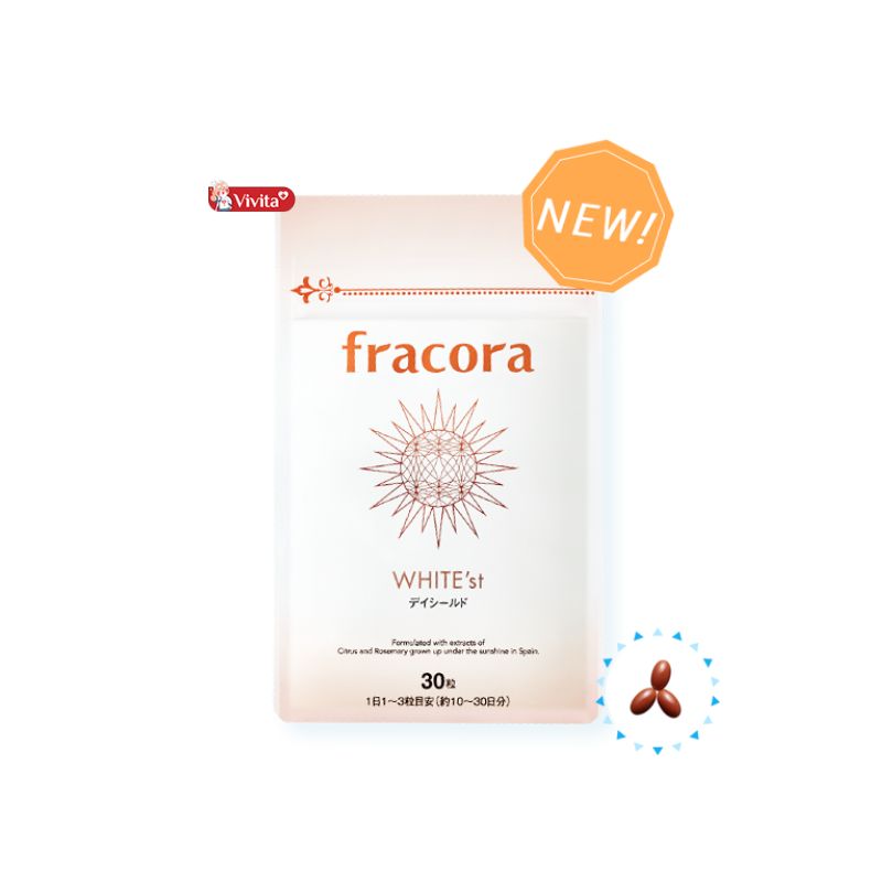 Viên uống chống nắng Fracora của Nhật