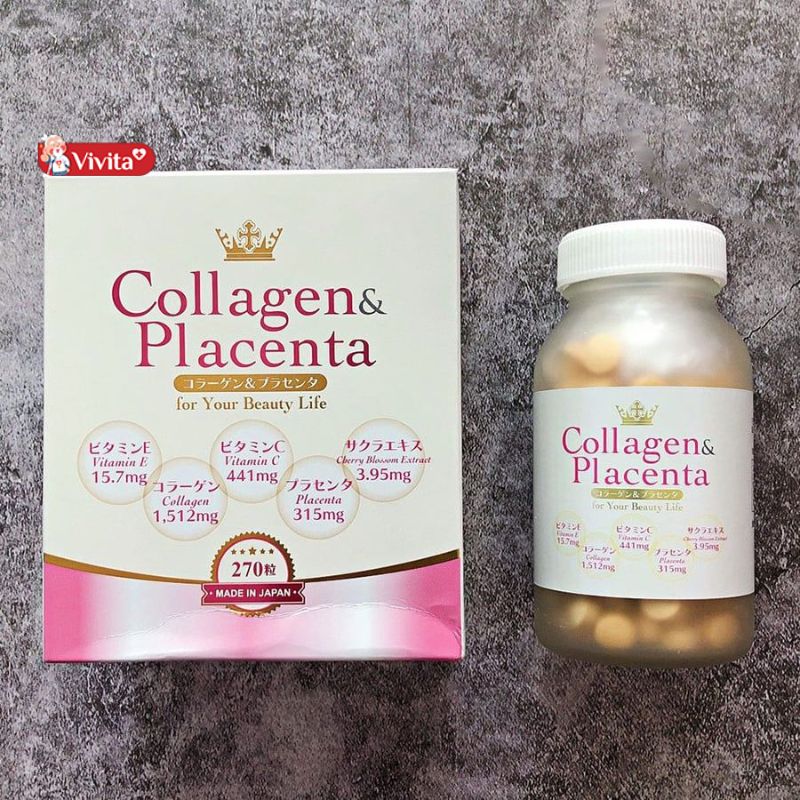 Viên uống Collagen Placenta