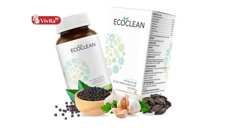 Viên uống hỗ trợ trị ký sinh trùng Ecoclean