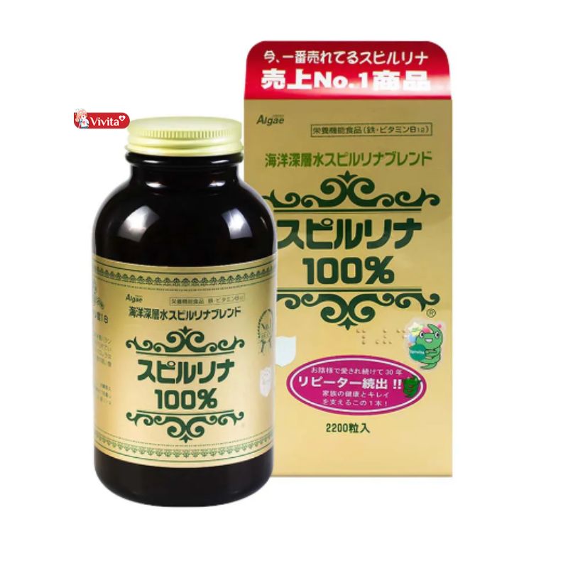 Viên uống Tảo Xoắn Spirulina tăng đề kháng