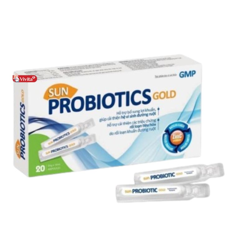 Sun Probiotics Gold có tác dụng hỗ trợ cải thiện hệ tiêu hóa