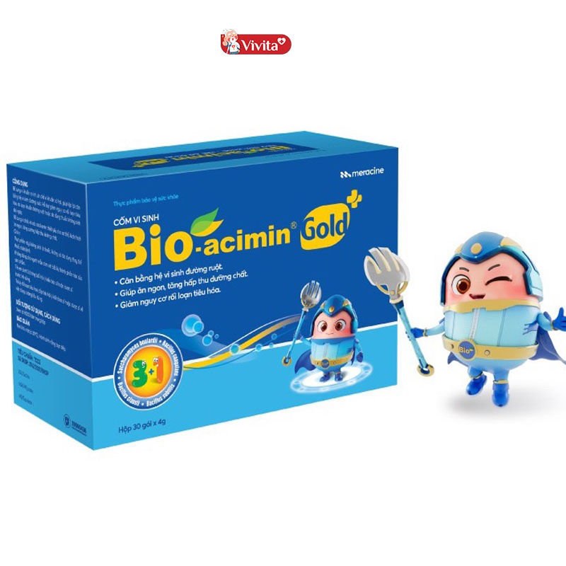 Cốm vi sinh Bio-acimin Gold Meracine