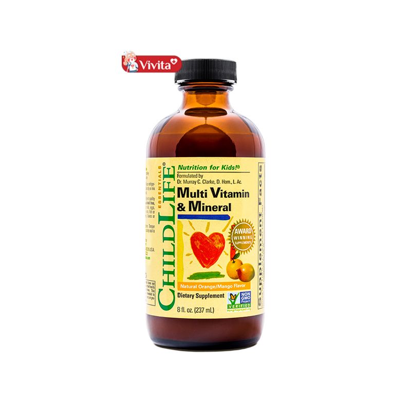 Vitemin tổng hợp ChildLife Multi Vitamin Mineral