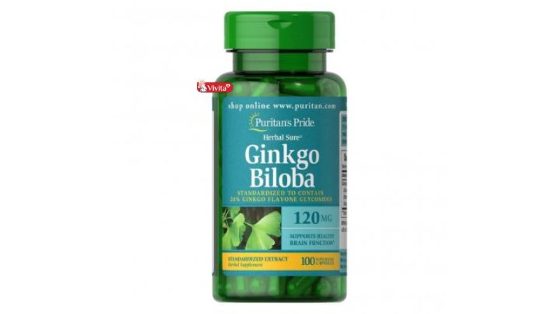 Ginkgo Biloba Puritan's Pride 120mg Mỹ