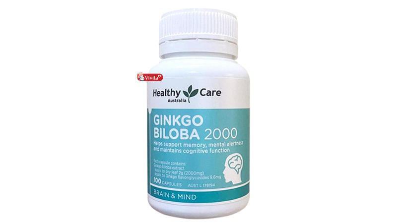 Healthy Care Ginkgo Biloba 2000 Úc