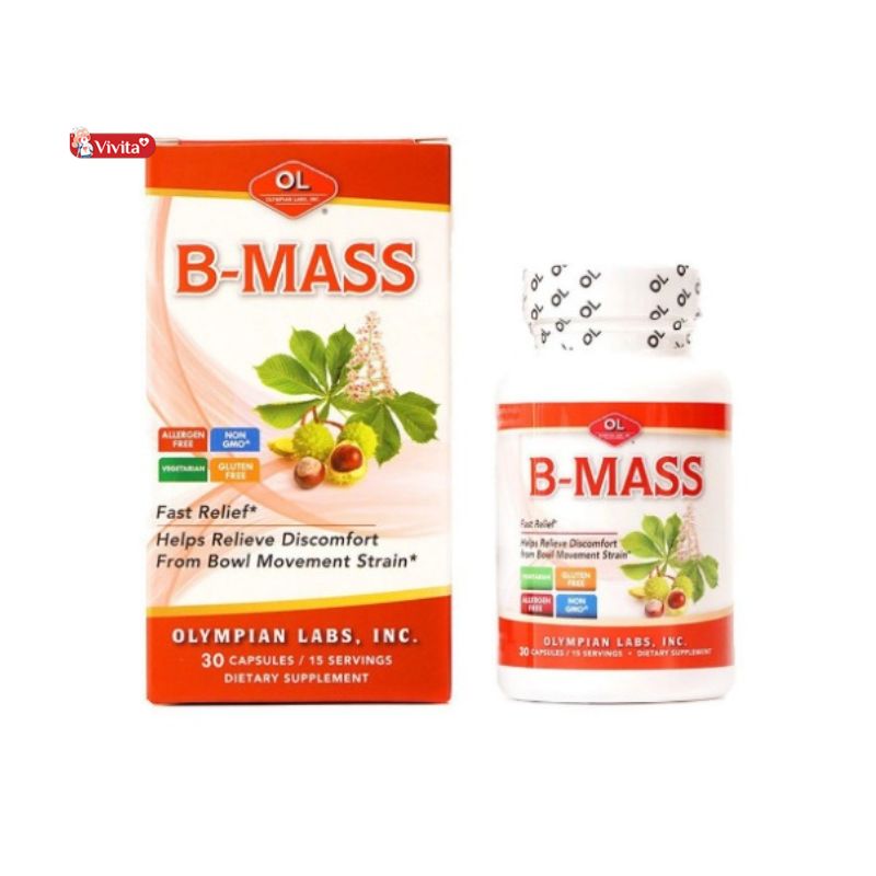 Thuốc trị bệnh trĩ của Mỹ B-Mass