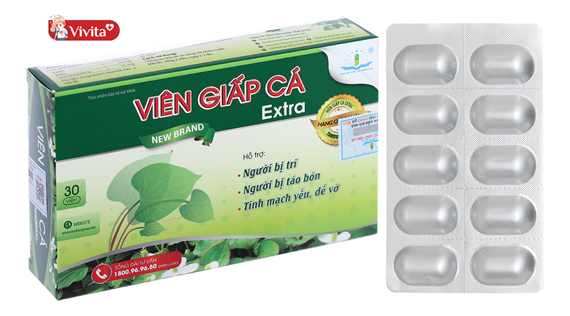 Viên Giấp Cá Extra