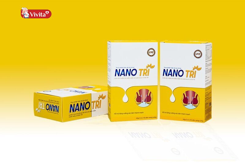 Viên uống Nano Trĩ