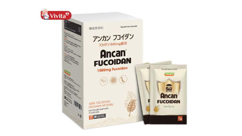 Viên uống Ancan Fucoidan 1500mg