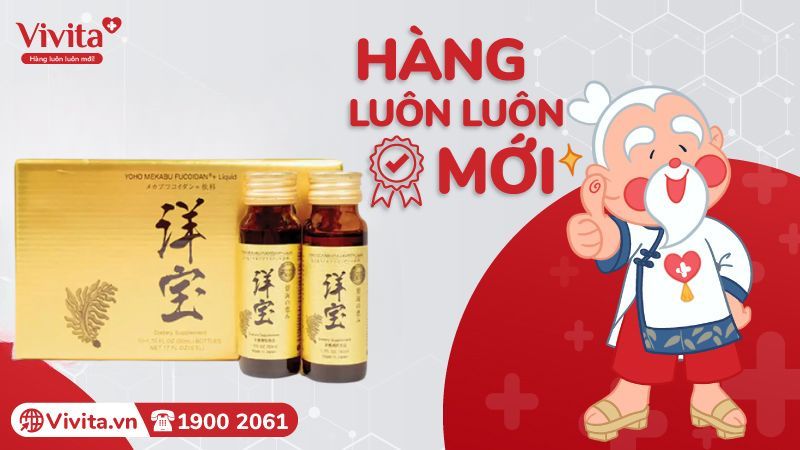 Mua Yoho Mekabu Fucoidan dạng nước của Nhật tại Vivita