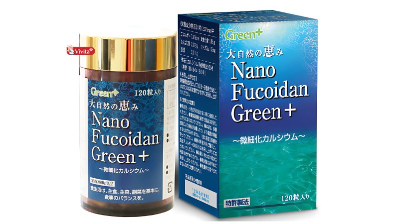 Nano Fucoidan Green+ Nhật Bản