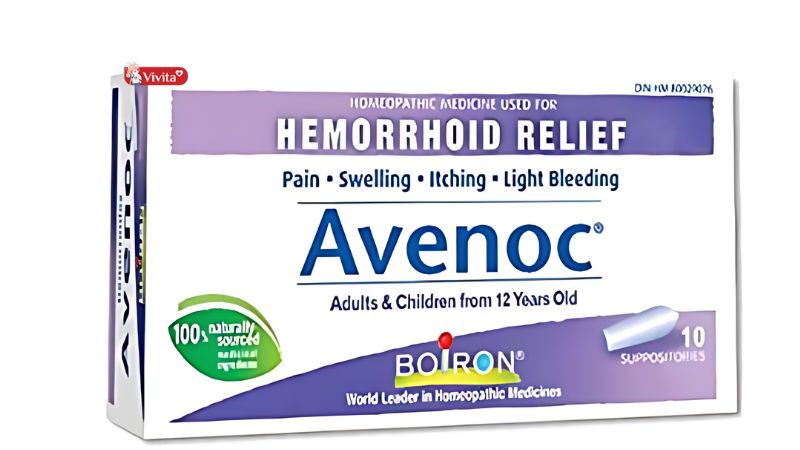 Viên đặt hậu môn trị bệnh trĩ Avenoc