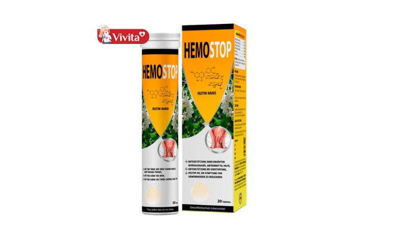 Viên sủi Hemostop