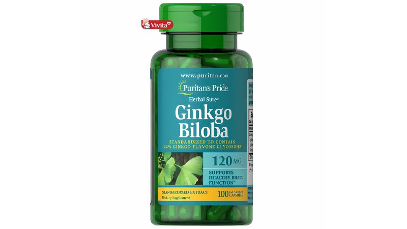 Viên uống Puritan's Pride Ginkgo Biloba 120mg