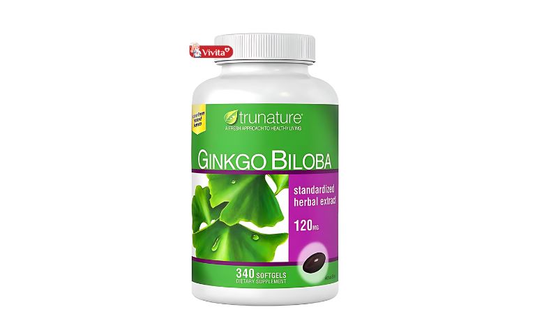 Viên uống Trunature Ginkgo Biloba 120mg 