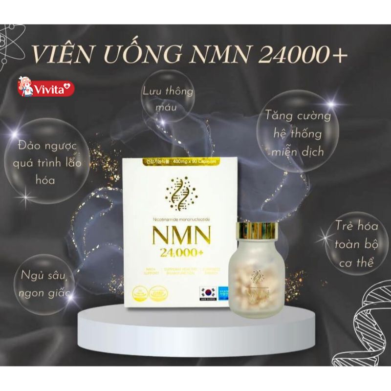 Công dụng của NMN 24000 Hàn Quốc