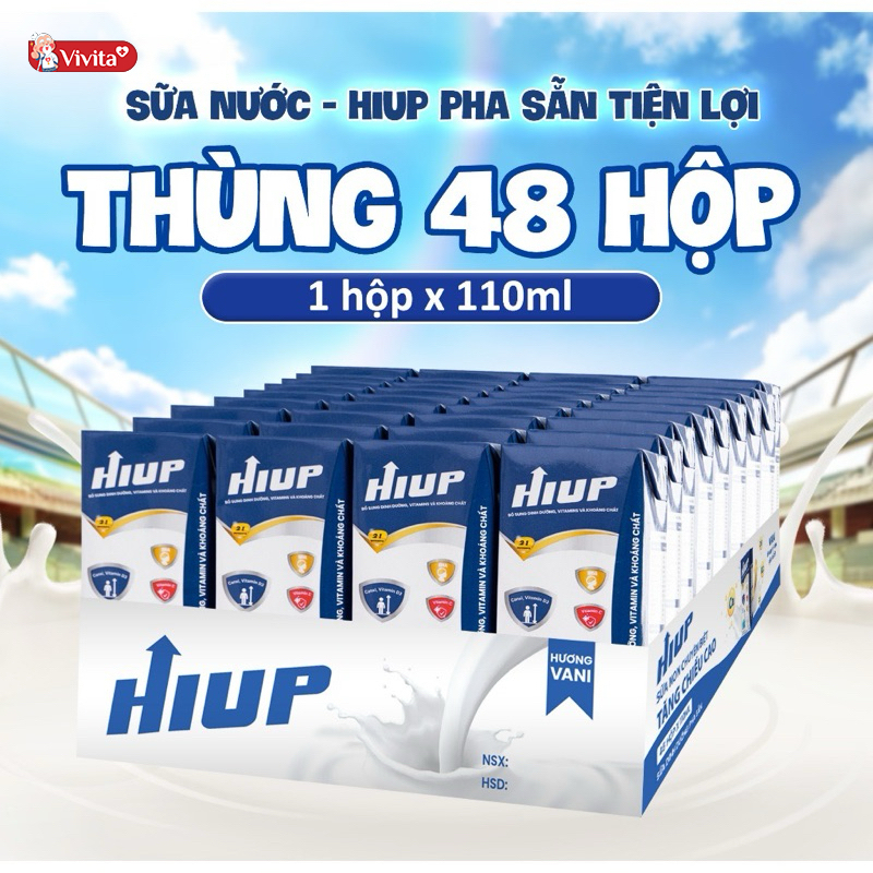 Sữa Hiup pha sẵn 110ml giá bao nhiêu