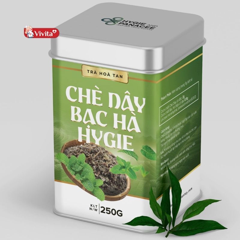 Dược Trà Hòa Tan Chè Dây Bạc Hà Hygie and Panacee