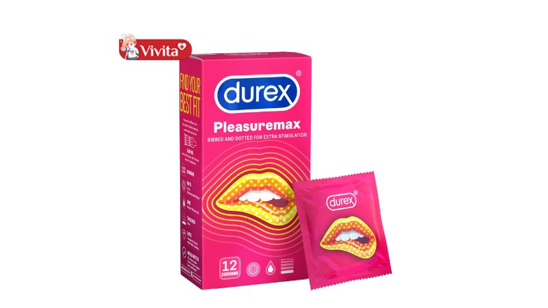 Bao cao su Durex Pleasuremax