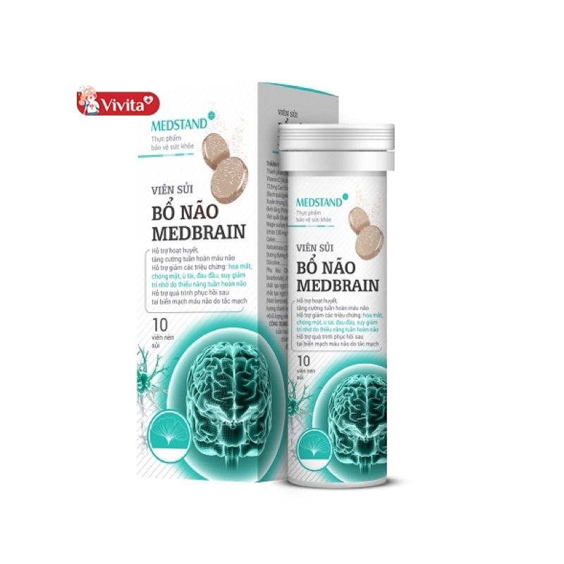 Viên sủi bổ não Medbrain