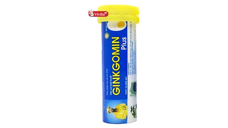 Viên sủi hoạt huyết Ginkgomin Plus