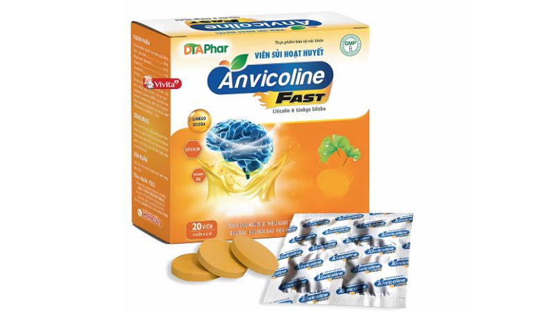 Giới thiệu viên sủi hoạt huyết Anvicoline Fast