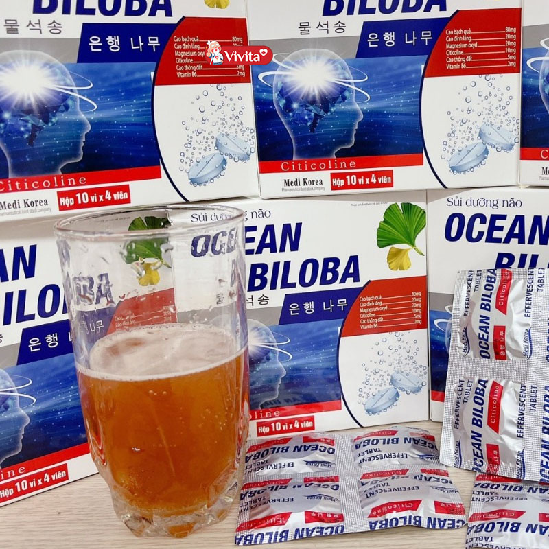 Viên sủi Ocean Biloba được đánh giá lành tính, không gây tác dụng phụ