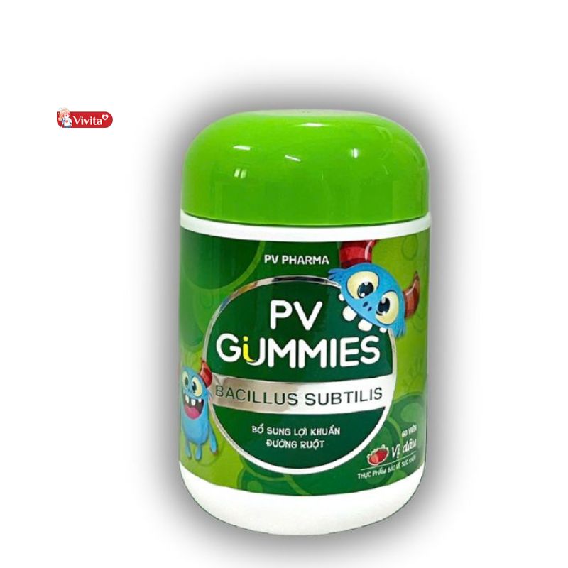  PV Gummies Bacillus Subtilis chính hãng