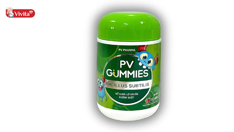 Cần sử dụng kẹo dẻo PV Gummies Bacillus Subtilis theo đúng hướng dẫn