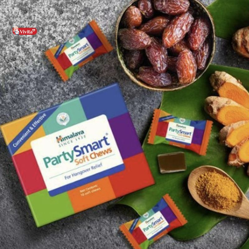 viên nhai Partysmart giải rượu