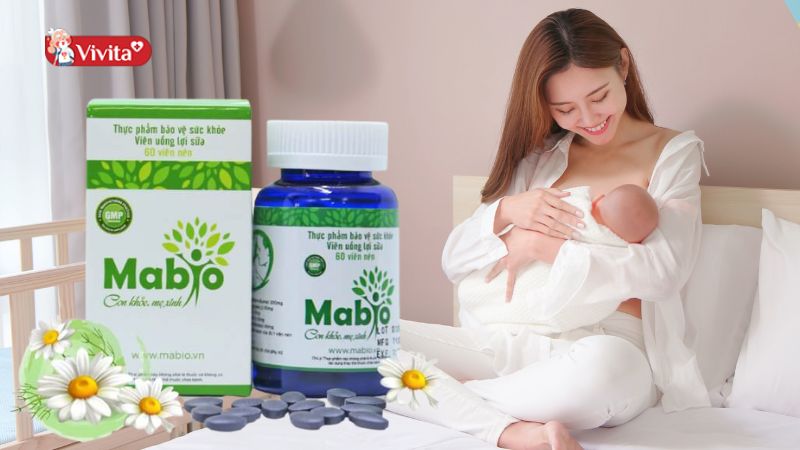 Viên uống lợi sữa Mabio Usapha Tuệ Minh