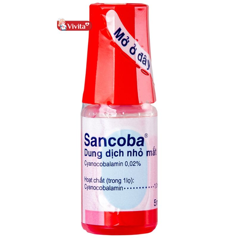 Thông tin về thuốc nhỏ mắt Sancoba
