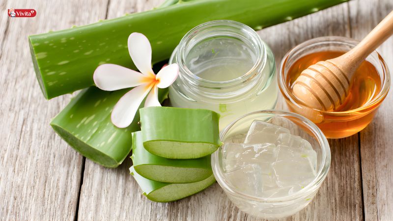 Detox chanh mật ong nha đam 