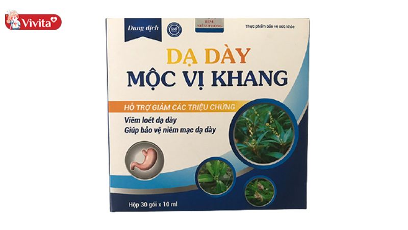 Thực phẩm hỗ trợ trị đau dạ dày - Dạ Dày Mộc Vị Khang